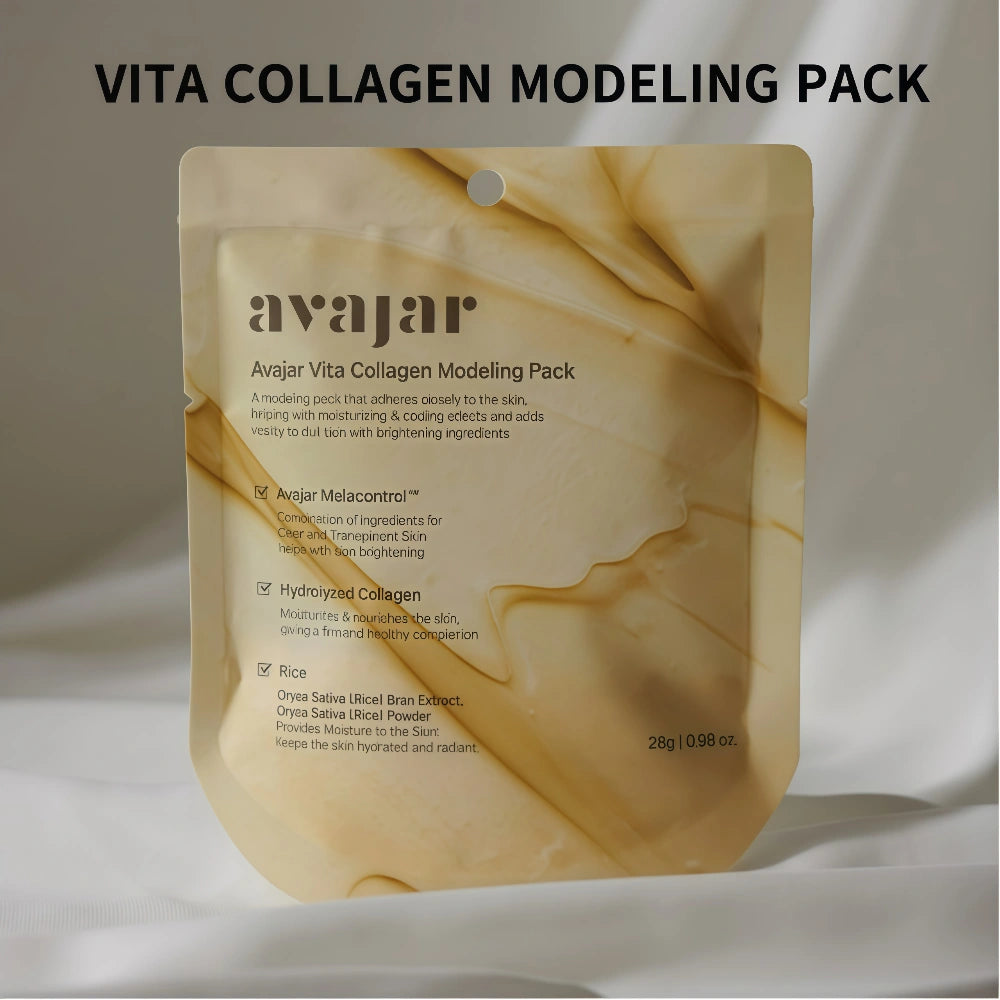 AVAJAR Rice Vita Collagen Modeling Mask 28g