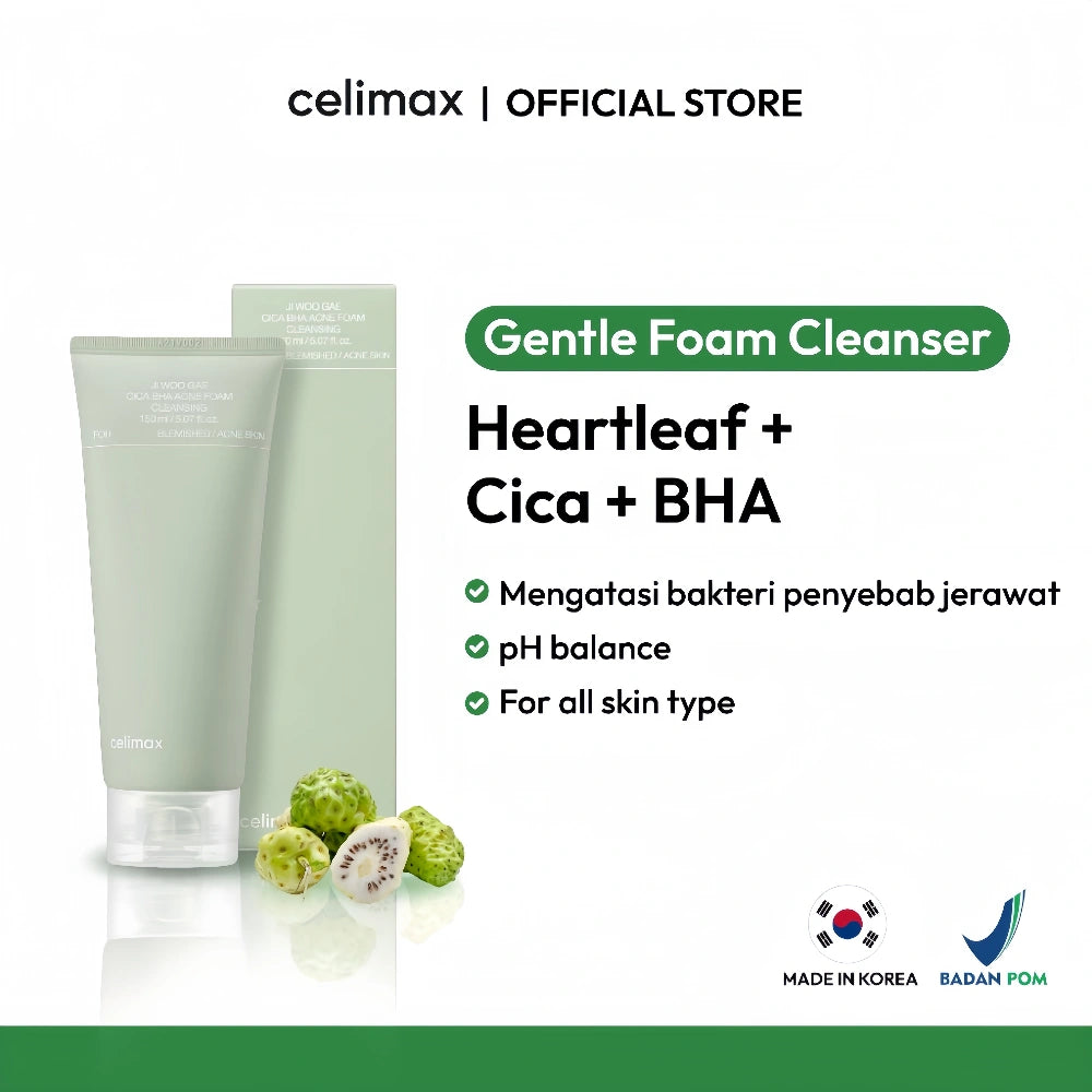 Celimax Ji Woo Gae Cica BHA Foam 150ml