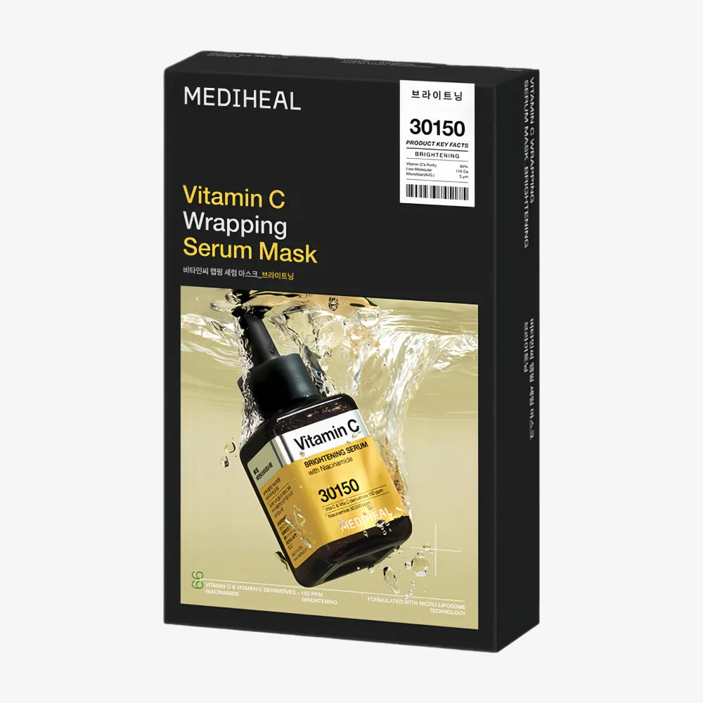 MEDIHEAL Vitamin C Wrapping Serum Mask (10) – Axia Station