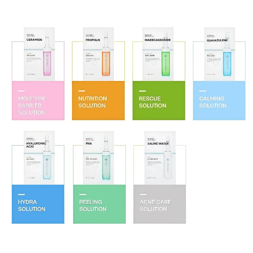 MISSHA Mascure Calming Solution Sheet Mask Guaiazulene 27ml