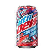 Mountain Dew Star Spangled Splash Soda  (Red Soda Flavor) 355ml