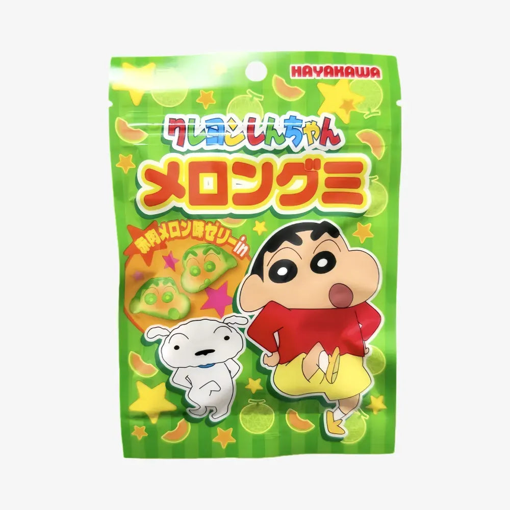 あちゃもん HAYAKAWA Crayon Shin-chan Melon Gummy 35g – Axia Station