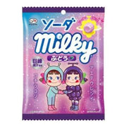 FUJIYA Milky Soda Candy Grape Flavor 76g