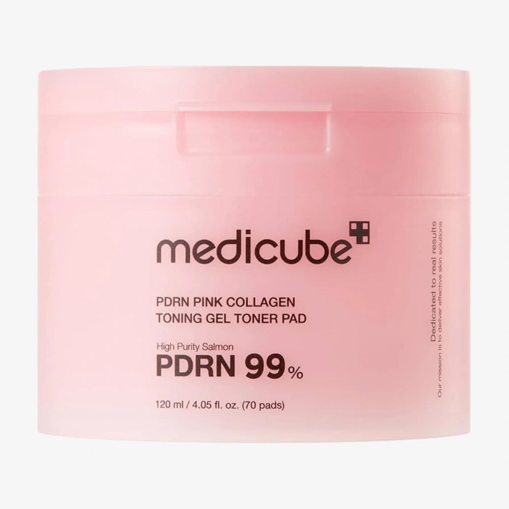 MEDICUBE PDRN Pink Collagen Toning Gel Toner Pad 70ea