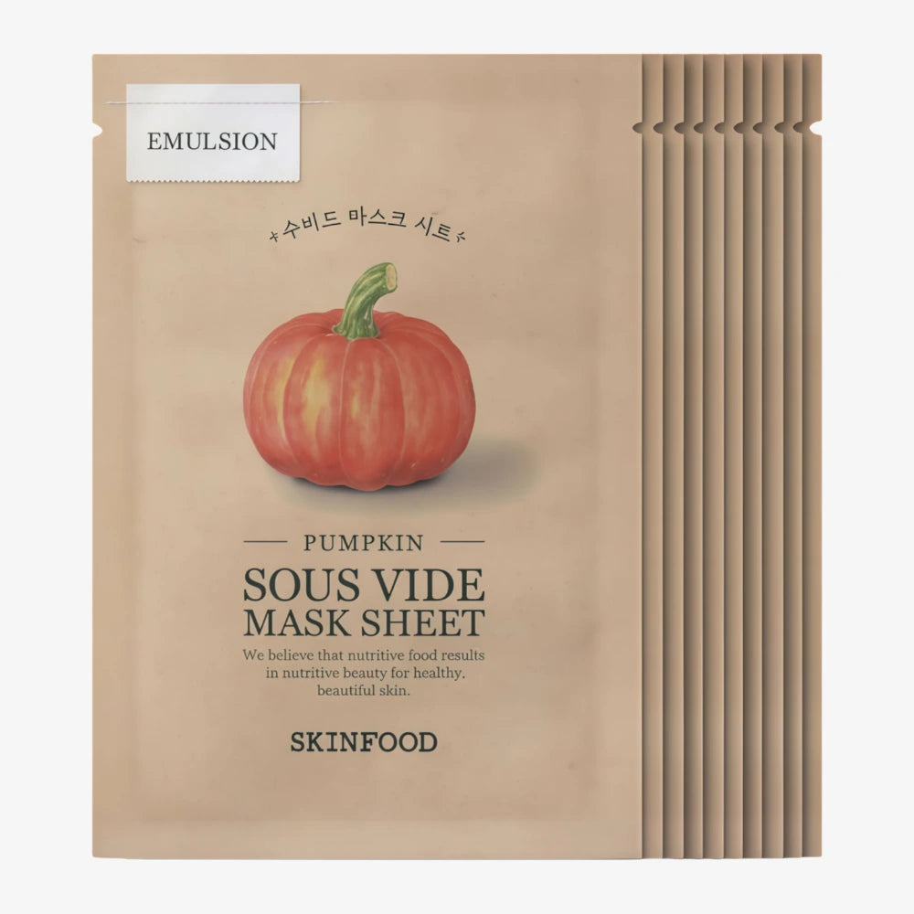 SKINFOOD Pumpkin Sous Vide Mask Sheet (10)
