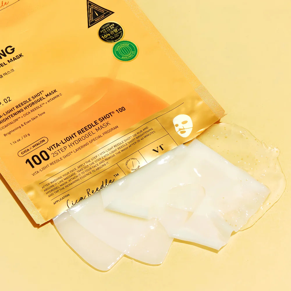 VT Vita-light Reedle Shot 100 2 Step Hydrogel Mask