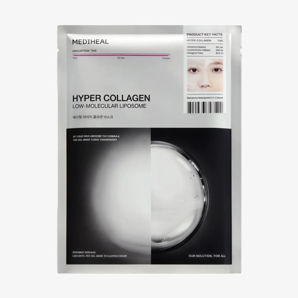 MEDIHEAL Hyper Collagen Mask (4 Sheets)