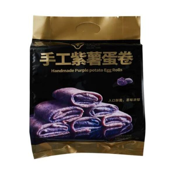 YANGHANG Handmade Purple Potato Egg Rolls 216g