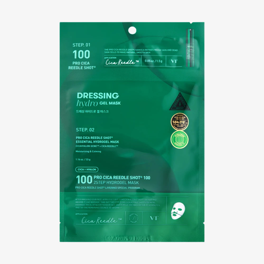 VT Pro Cica Reedle Shot 100 2 Step Hydrogel Mask
