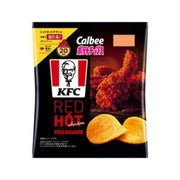 CALBEE Potato Chips (Hot KFC Chicken Flavor) 68g
