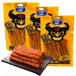 XIAN GE - Spicy Gluten Strips 130G