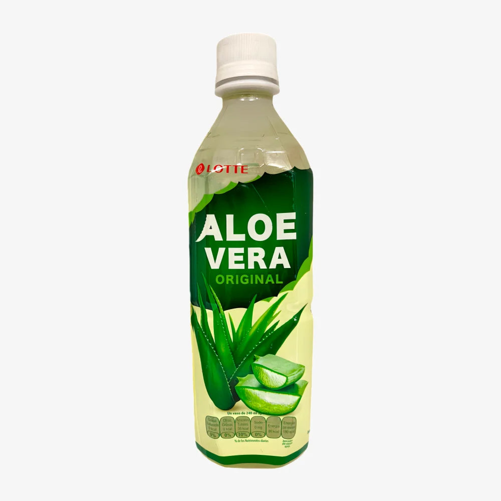 LOTTE Aloe Vera 24% Drink 500ml – Axia Station