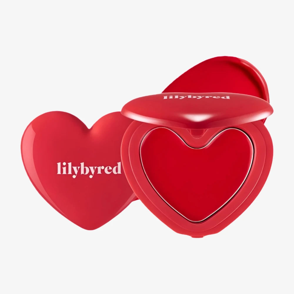 LILYBYRED Luv Beam Cheek Balm 04 #Heart Attack Red