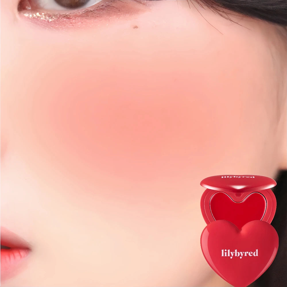 LILYBYRED Luv Beam Cheek Balm 04 #Heart Attack Red