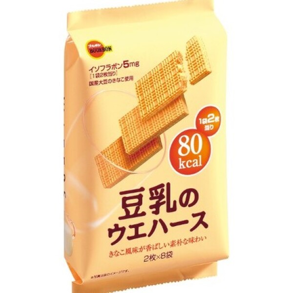 BOURBON Soymilk Wafer Cracker 16pcs