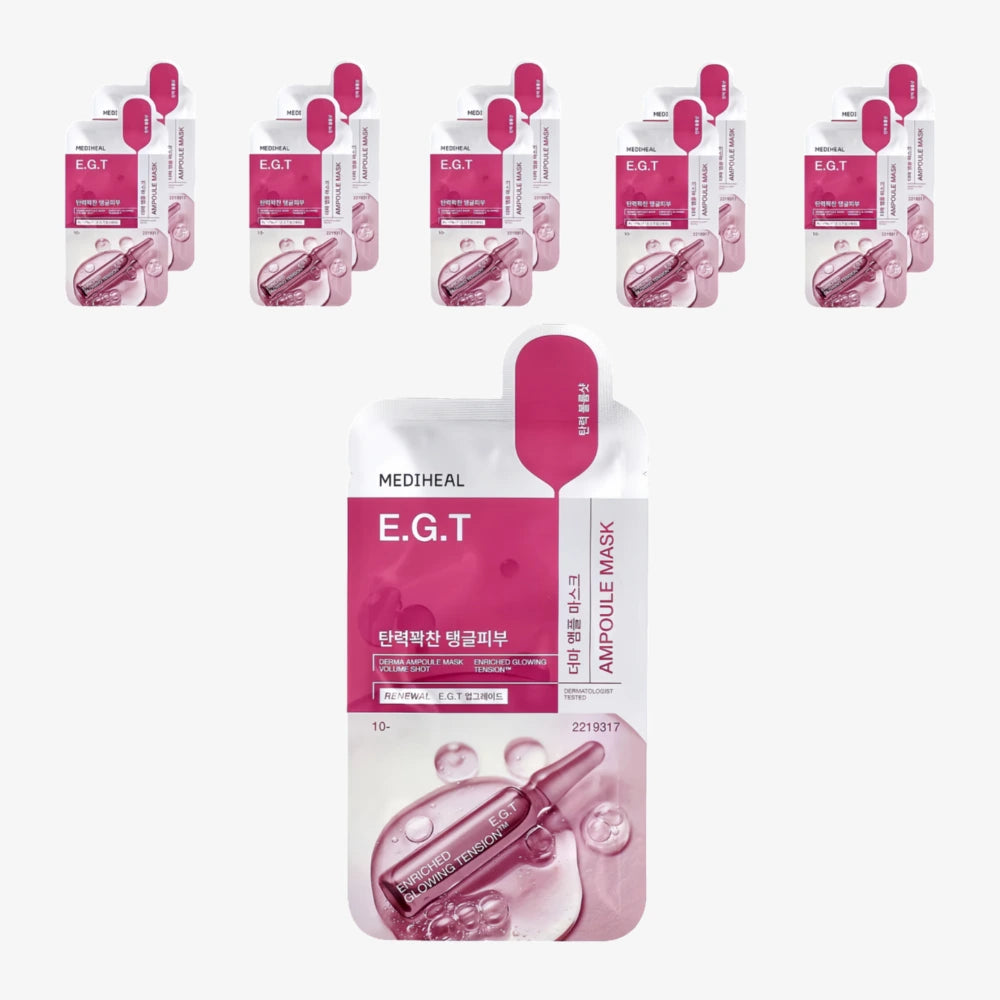MEDIHEAL Derma Ampoule Mask E.G.T (10 Sheets)