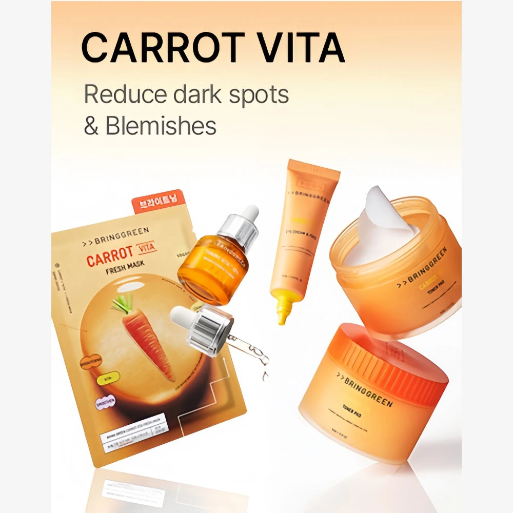 BRING GREEN Carrot Vita Fresh Mask 1 pc