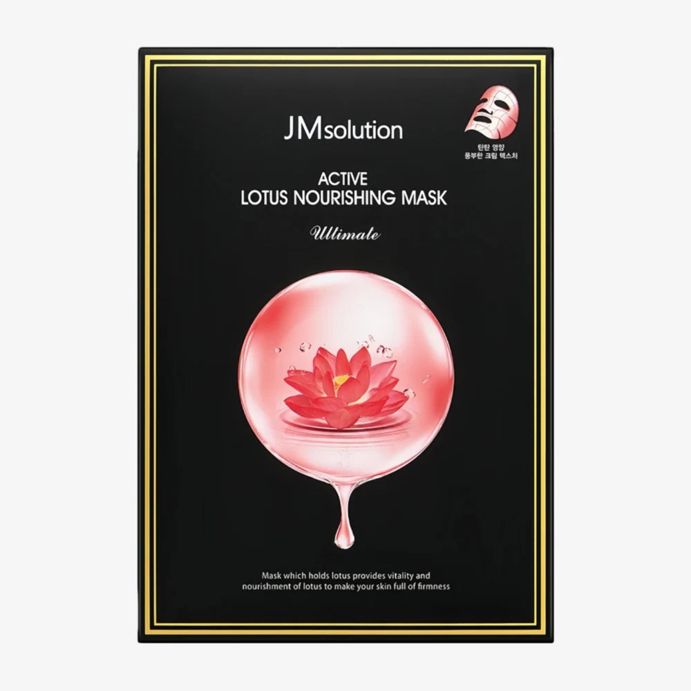 JM SOLUTION Active Lotus Nourishing Mask Ultimate (30ml x 10)