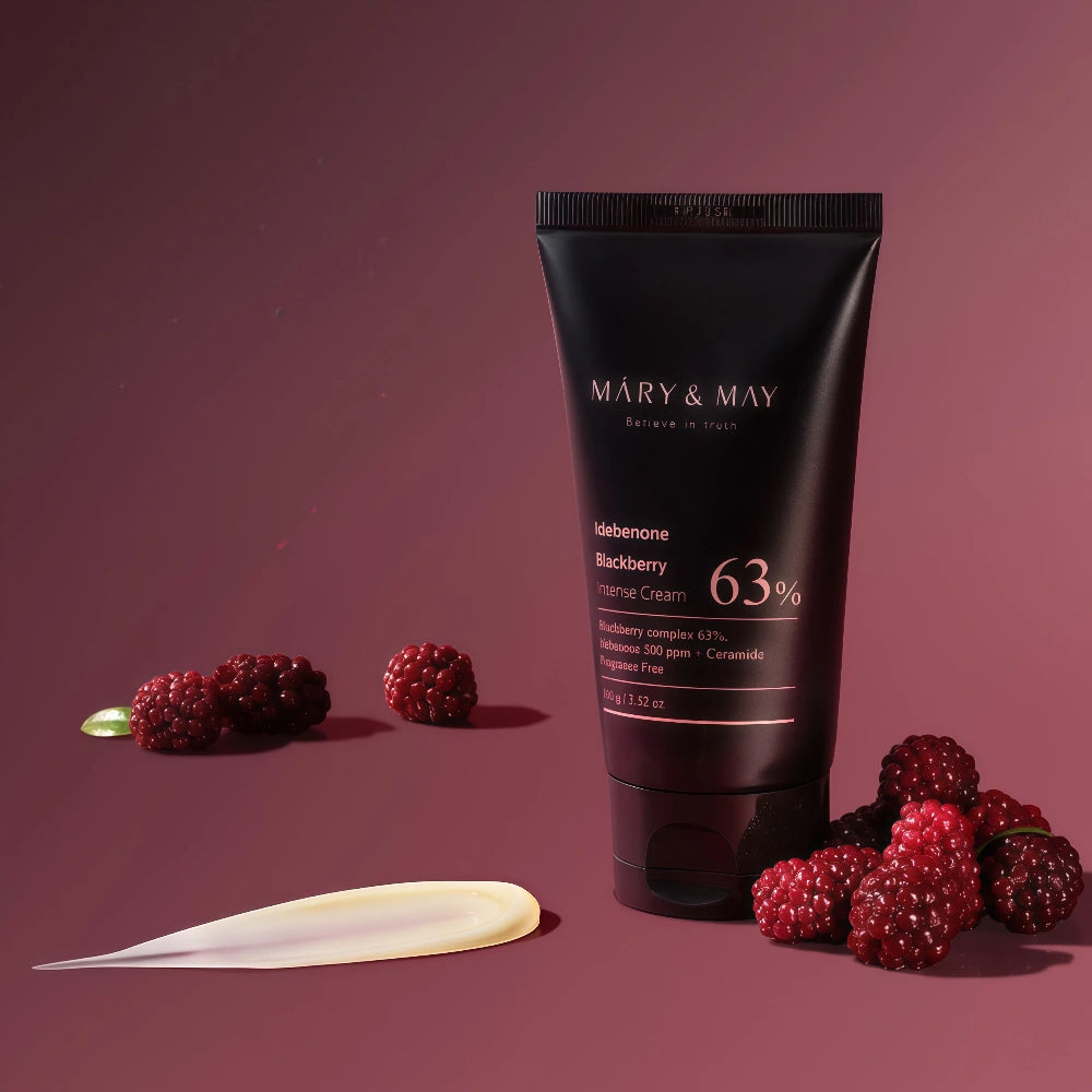 MARY & MAY Idebenone Blackberry Intense Cream 100g