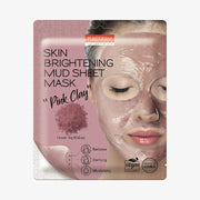 PUREDERM Skin Brightening Mud Sheet Mask Pink Clay
