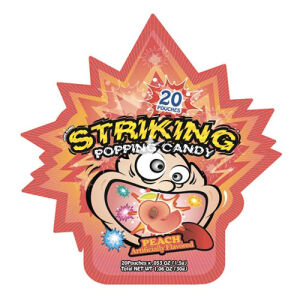 Striking Popping Candy (Peach Flavor) 30g