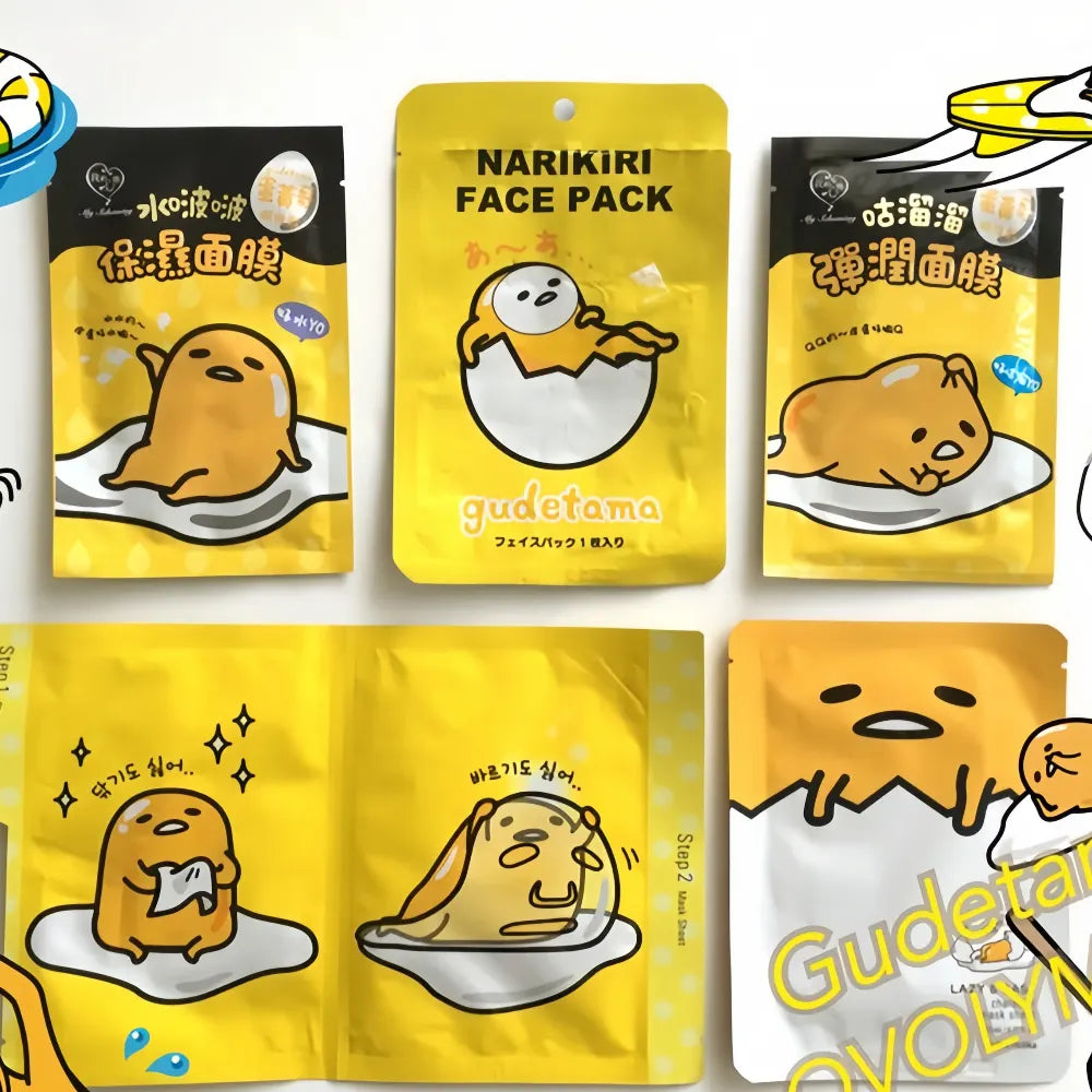 Cosplay Face Pack (Gudetama)