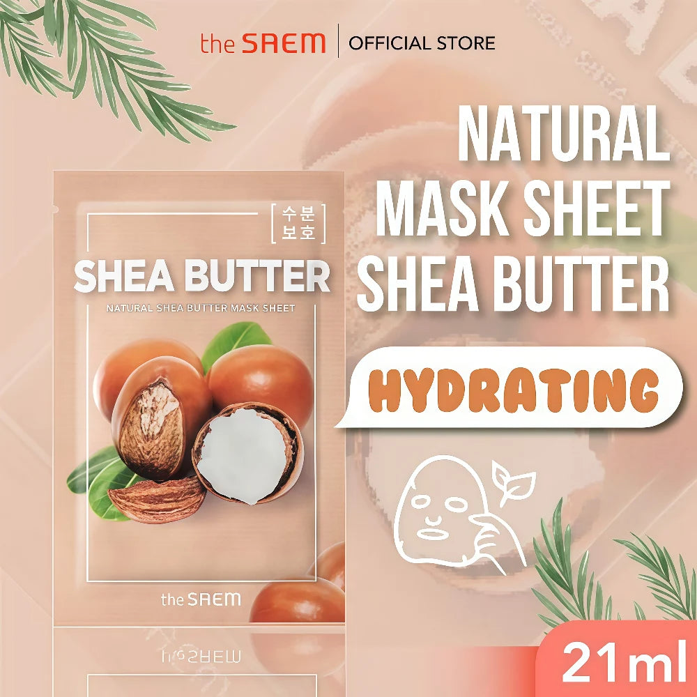THE SAEM Natural Shea Butter Mask Sheet