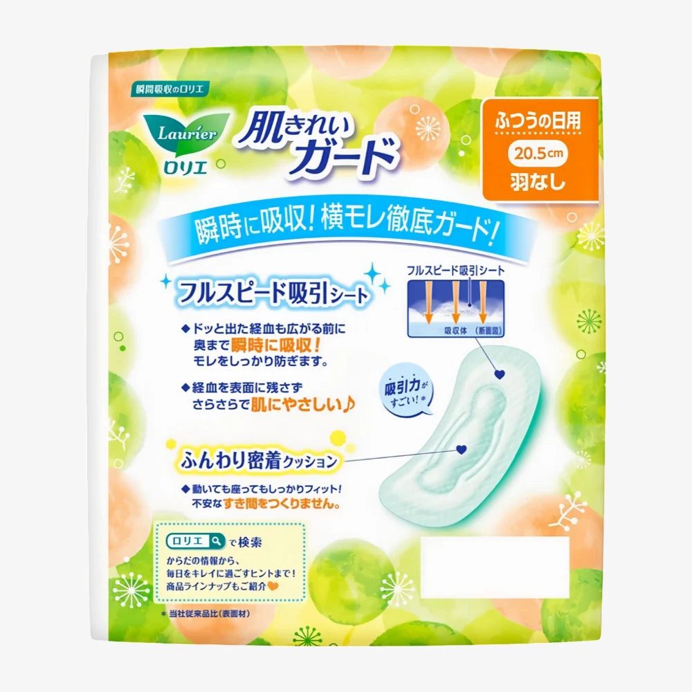 KAO LAURIER Daytime Sanitary No Wing 20.5cm 28pcs