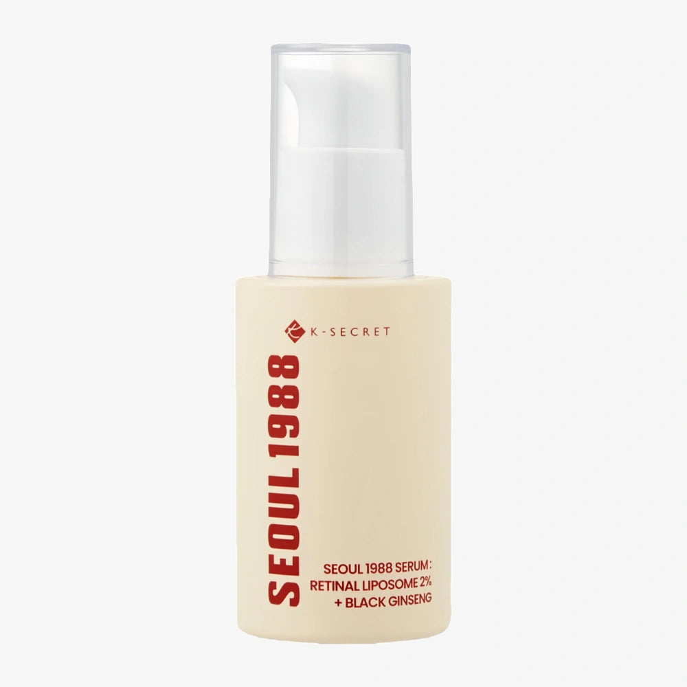 SEOUL 1988 Serum : Retinal Liposome 2% + Black Ginseng 30ml
