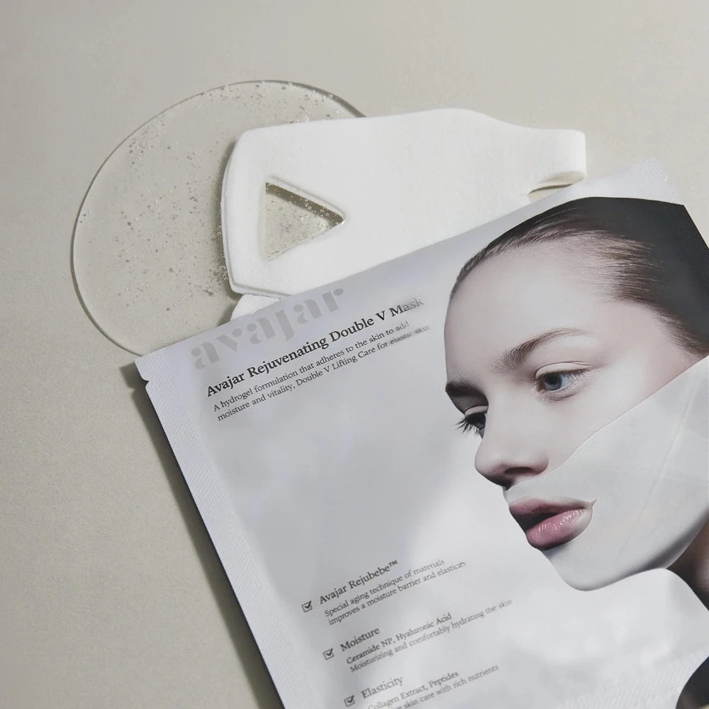 AVAJAR Rejuvenating Double V Mask (5 sheets)