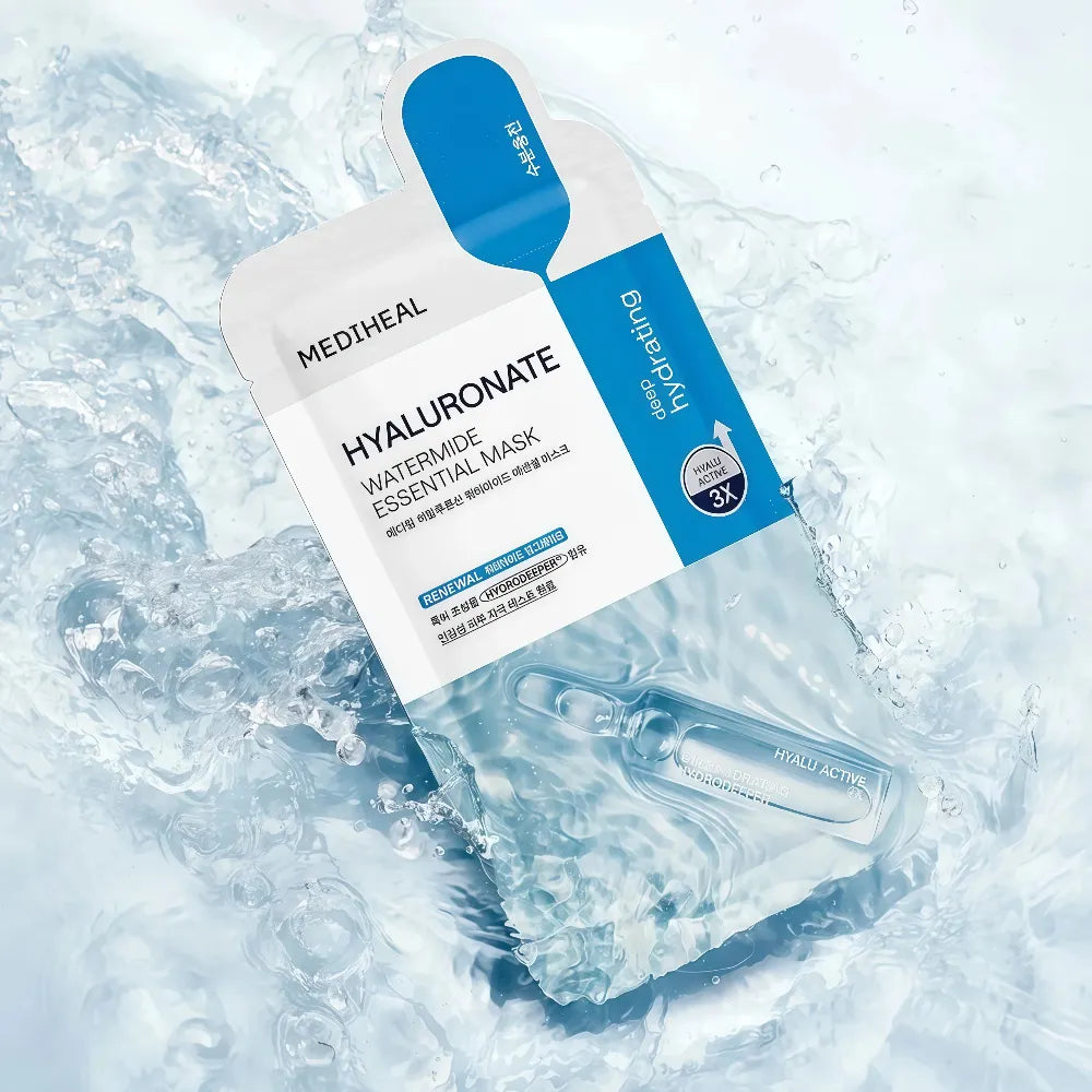 MEDIHEAL Hyaluronate Watermide Essential Mask (10)