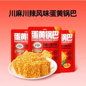 DCX Big Bro Egg Yolk Rice Crust Sichuan Spicy Flavor 138g