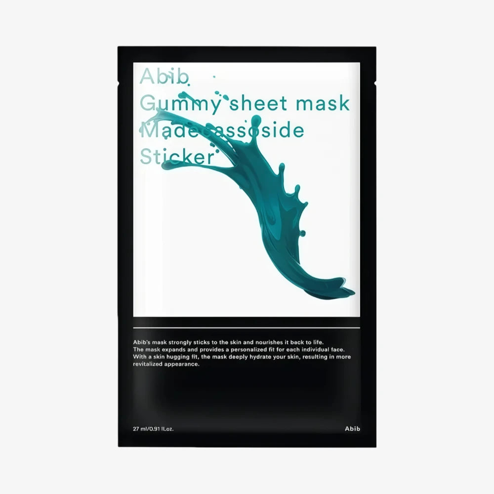 ABIB Gummy Sheet Mask Madecassoside 1pc