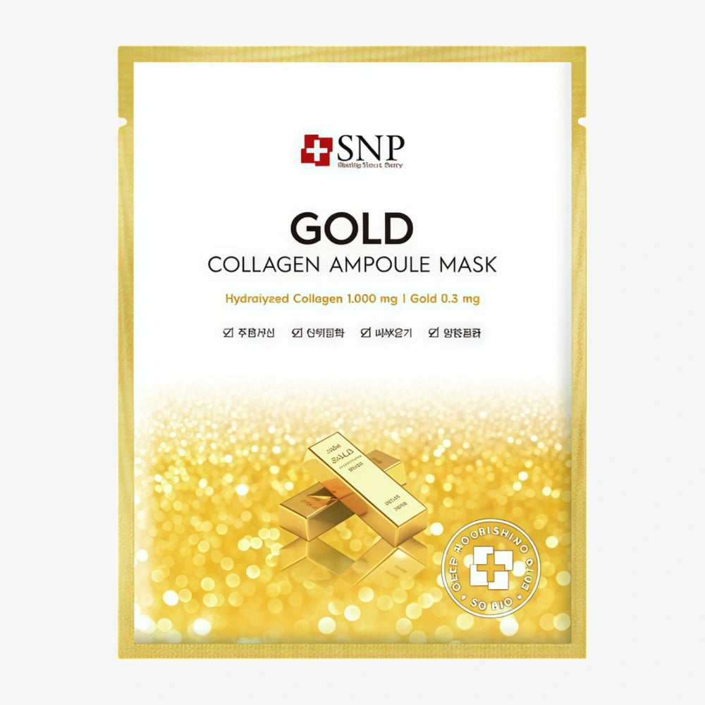 Korea SNP Golden Collagen Mask 1 PC