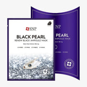 SNP -- Black Pearl Renew Ampoule Mask 1PC