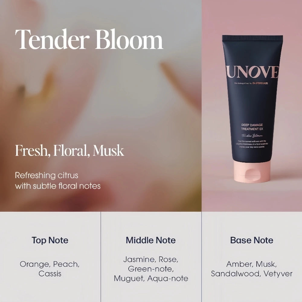 Unove Deep Damage Treatment EX 207ml - Warm Petal