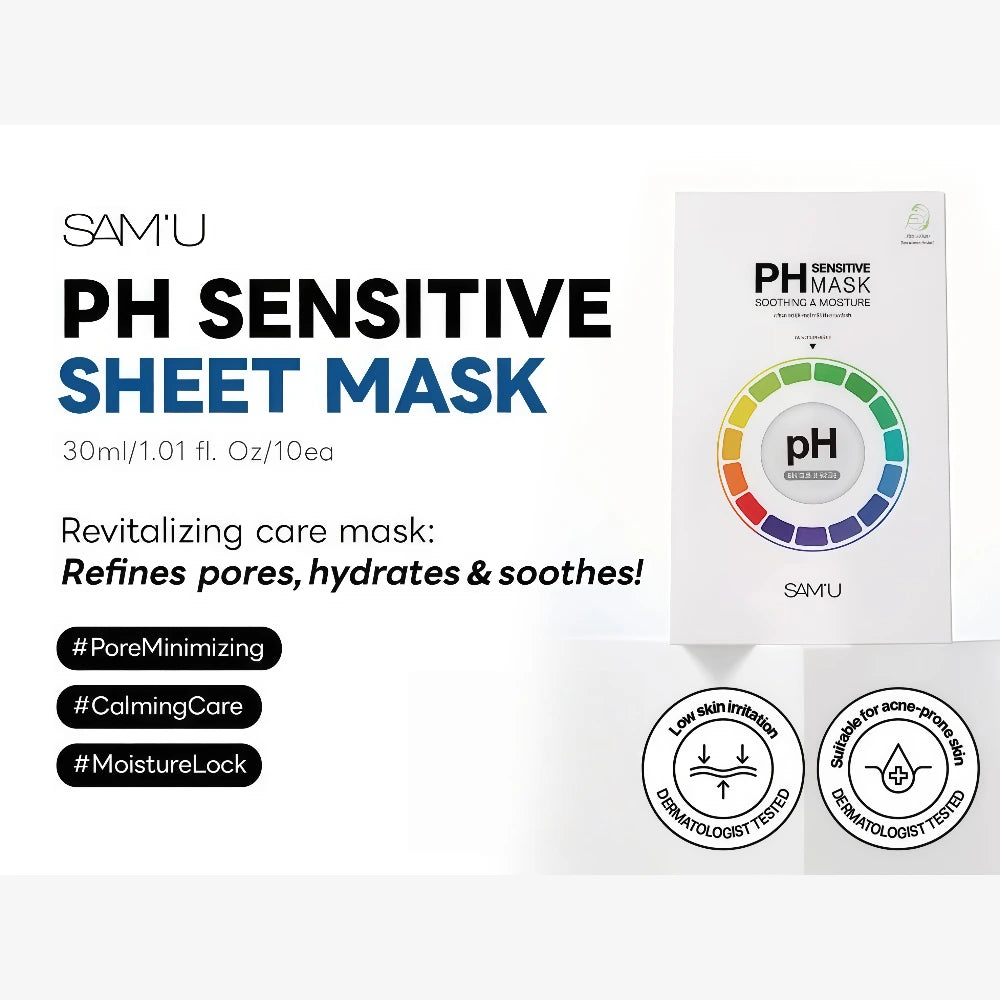 SAMU // PH Sensitive Mask Soothing & Moisture (10)