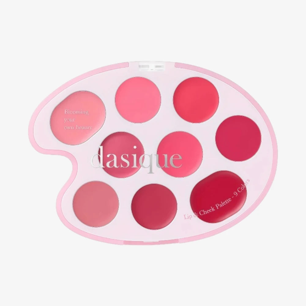 DASIQUE ++ Mood Painting Lip & Cheek Palette 03 Pink Coloring