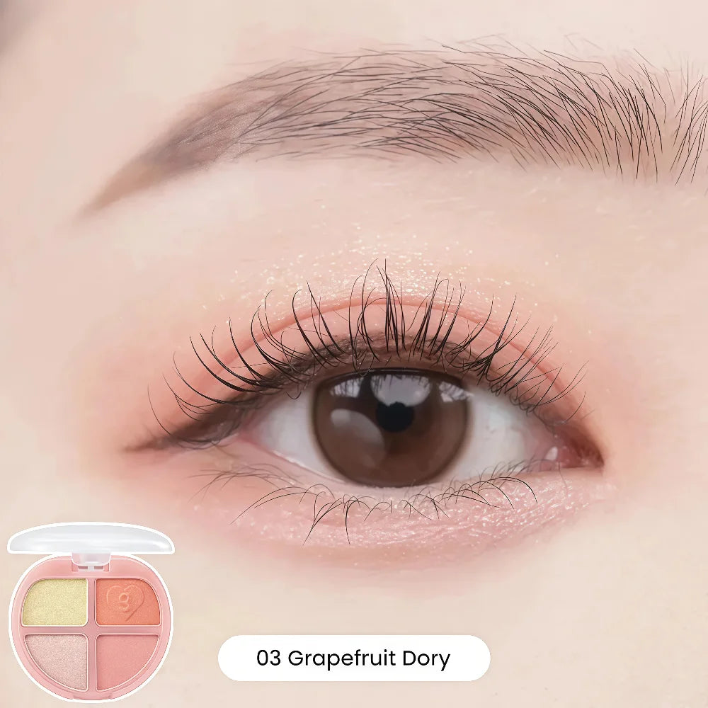 COLORGRAM Tintin Dory Eyeshadow Palette 03 Grapefruit Dory