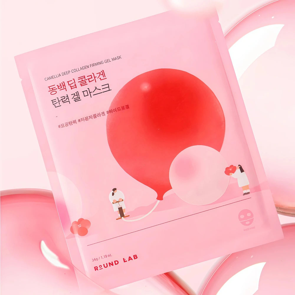ROUND LAB Camellia Deep Collagen Firming Gel Mask (1)