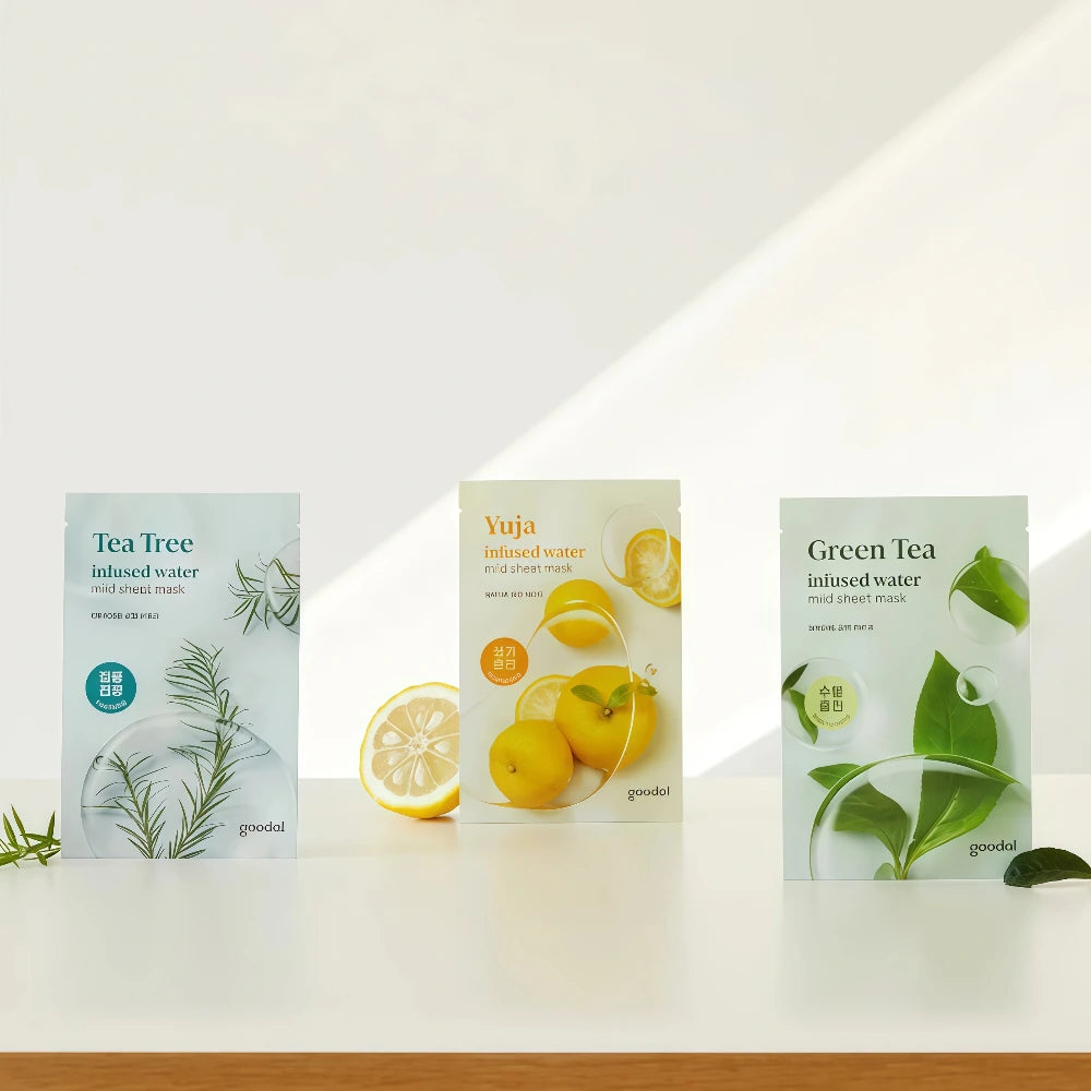 GOODAL Tea Tree Infused Water Mild Sheet Mask 1pc