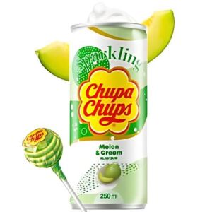 Sparkling Chupa Chups (Melon&Cream Flavor) 250ML