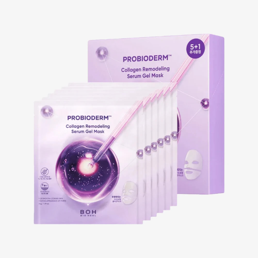 BIOHEAL BOH Probioderm Collagen Remodeling Serum Gel Mask 6pcs
