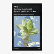 ABIB Gummy Sheet Mask Sedum Hyaluron Sticker 1pc