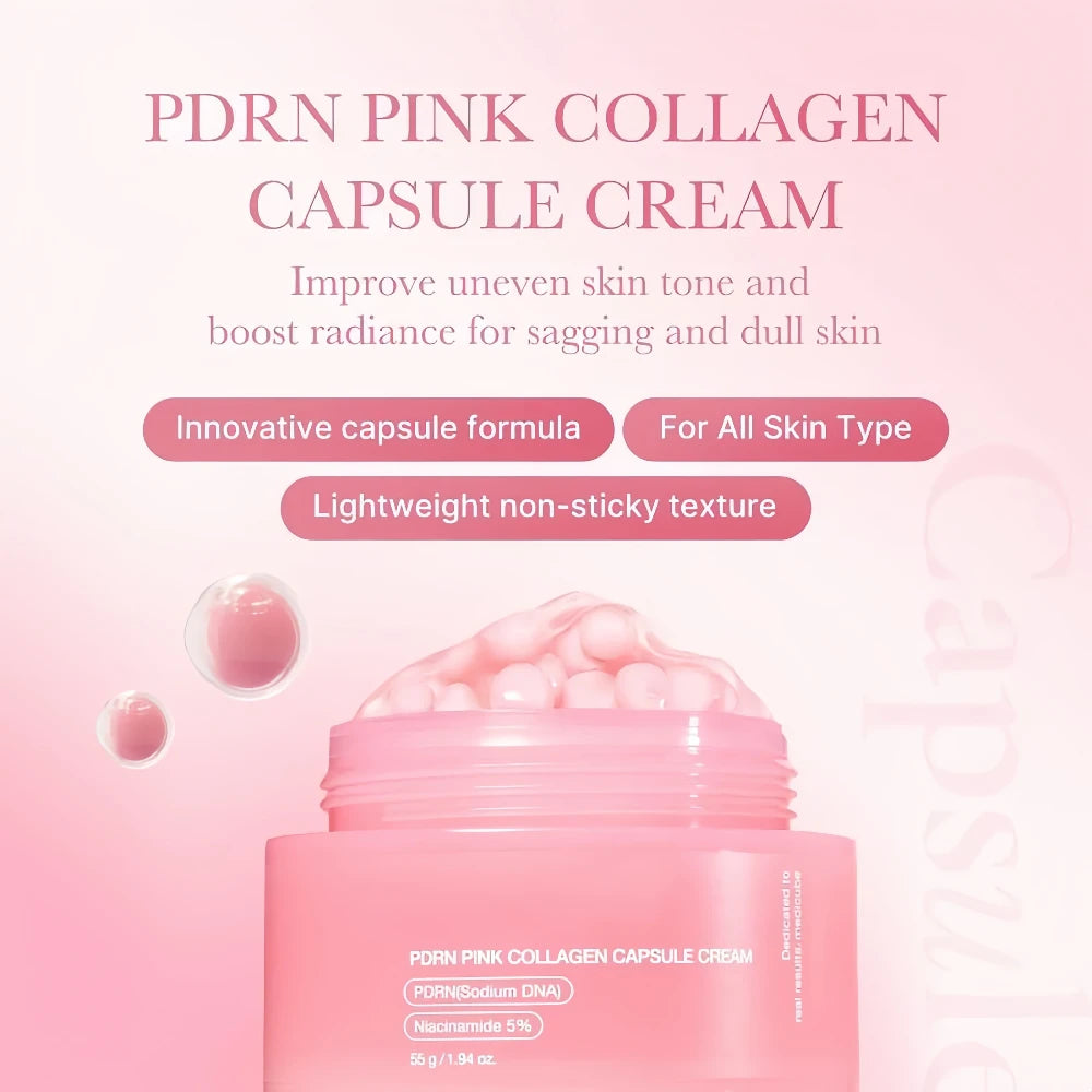 Medicube PDRN Pink Collagen Capsule Cream
