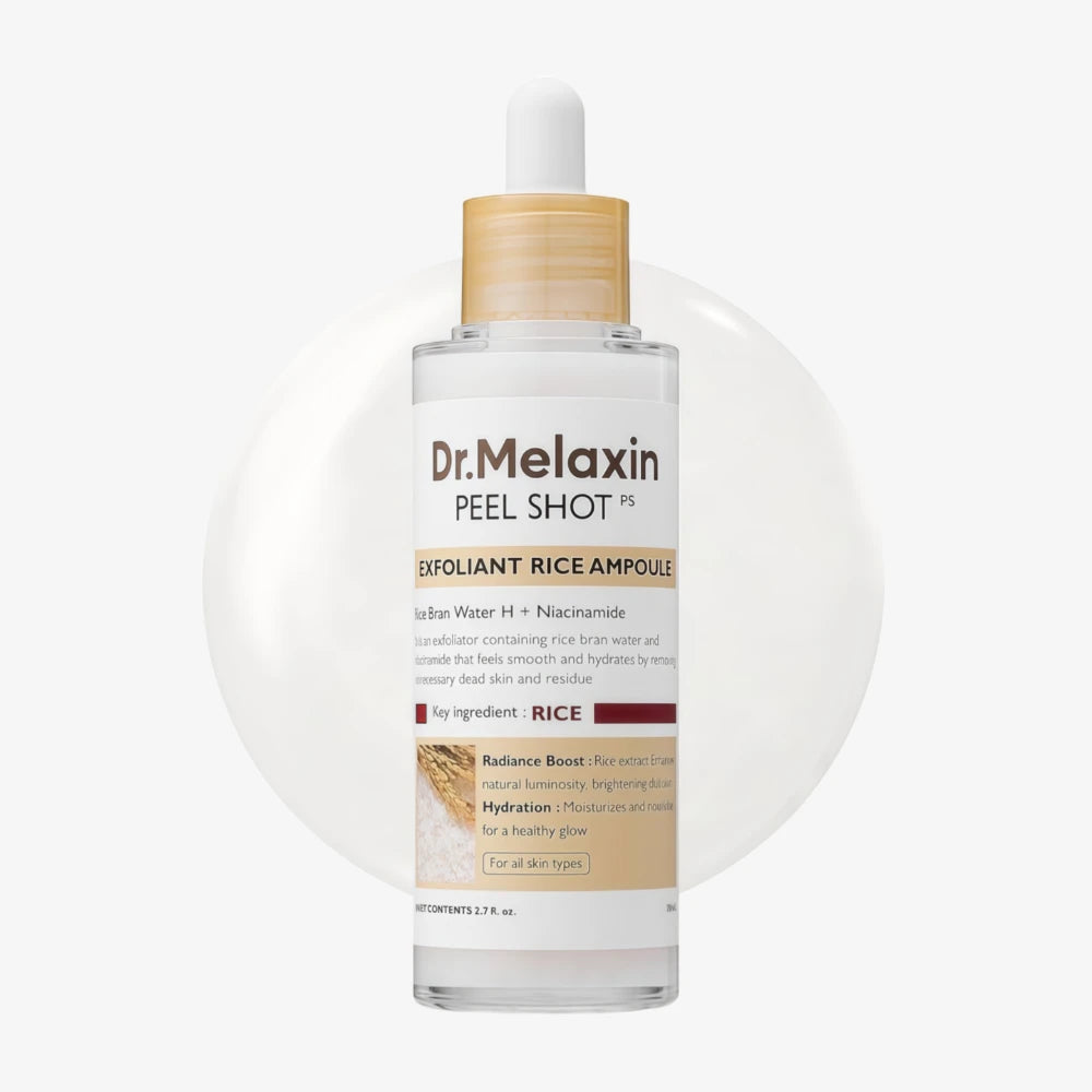 Dr.Melaxin Peel Shot Exfoliating White Rice Ampoule 80ml