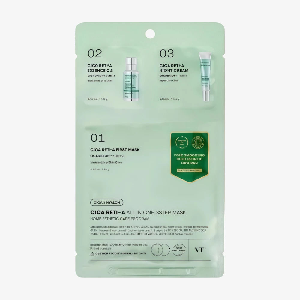 VT Cica Reti-A All in One 3 Step Mask 28g
