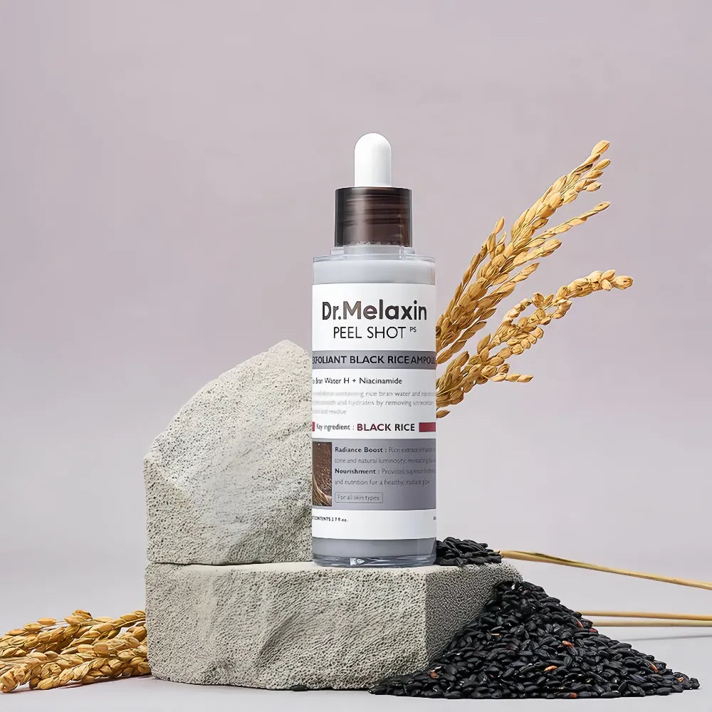 Dr.Melaxin Peel Shot Exfoliating Black Rice Ampoule 80ml