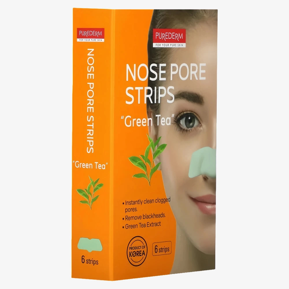 PUREDERM Nose Pore Strips Tea Tree 6 Strips