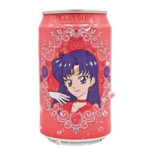 Ocean Bomb Sailor Moon Sparkling Water (Strawberry Flavor) 330ml